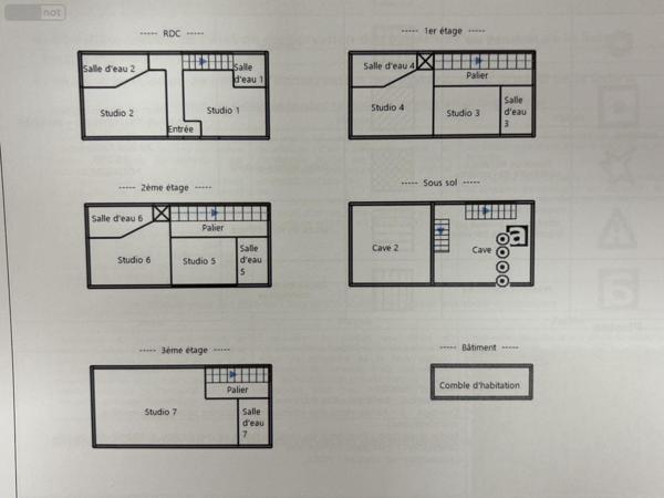 Immeuble de rapport à vendre à Fougères en Ille-et-Vilaine (35300), ref : 1335   
HAUTE VILLE