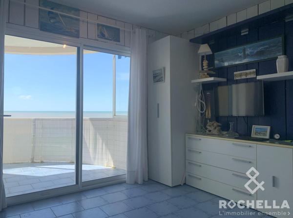 Chatelaillon-plage, studio avec terrasse et vue imprenable sur l'océan