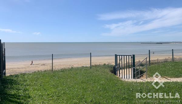 Chatelaillon-plage, studio avec terrasse et vue imprenable sur l'océan