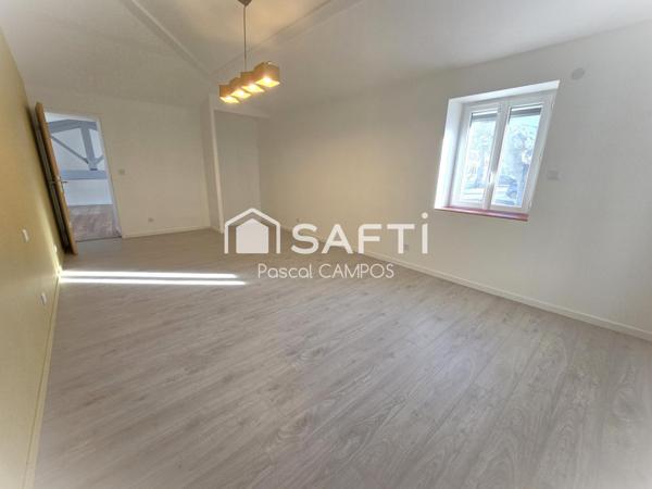 Maison de ville t4 de 129m² entièrement rénovée