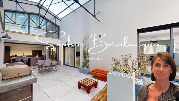 MAISON DE VILLE PATIO A CIEL OUVERT  4 CHAMBRES GARAGE