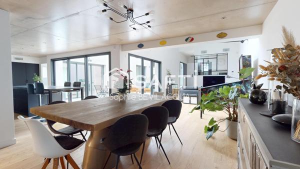 MAISON DE VILLE PATIO A CIEL OUVERT  4 CHAMBRES GARAGE