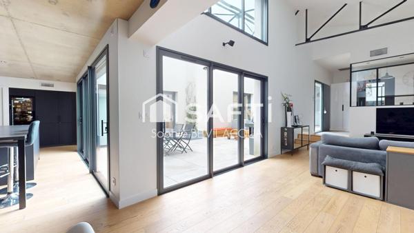 MAISON DE VILLE PATIO A CIEL OUVERT  4 CHAMBRES GARAGE