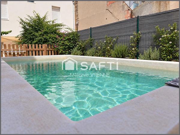 Rare à la vente - Rez de jardin avec piscine