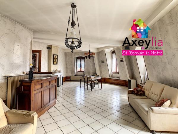 Roanne (42300) A VENDRE - HYPER-CENTRE VILLE ROANNE - APPARTEMENT T5 HAUSSMANNIEN DE 200M2 AVEC QUATRE CHAMBRES