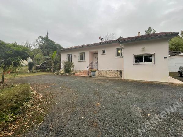 A louer - Maison T4 avec garage et jardin à Bon Encontre