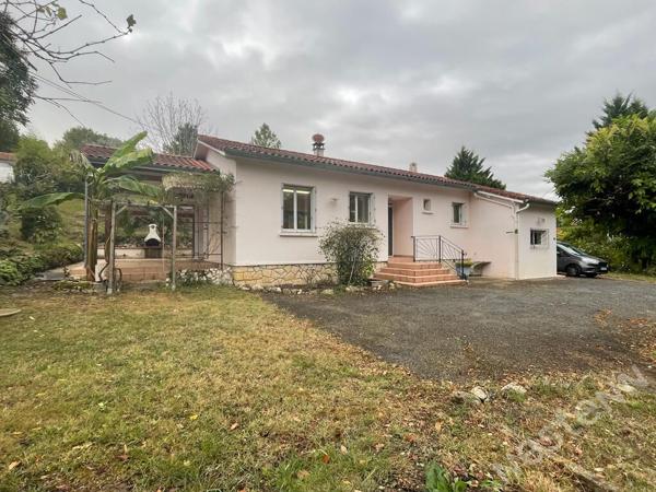 A louer - Maison T4 avec garage et jardin à Bon Encontre