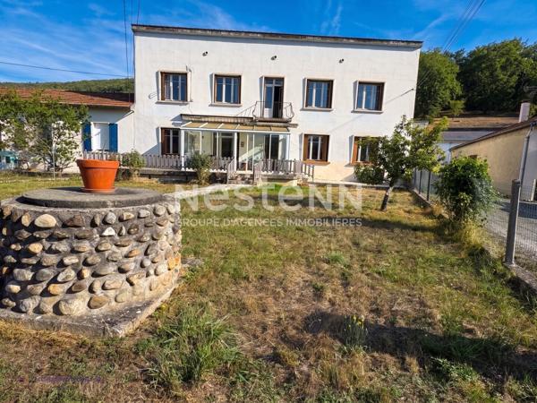 A VENDRE MAISON LAVELANET 5 CHAMBRES / JARDIN / GARAGE
