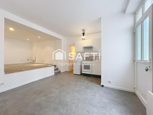 T2 - 42m2 - SEJOUR - CUISINE - 1 CHAMBRE - CAVE/CELLIER