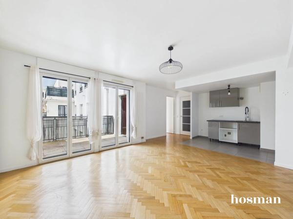 Appartement 2 pièces de 56 m² avec terrasse et parking - Avenue Sisley, Suresnes