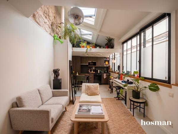 Loft 2 pièces - Ancien atelier - Idéal profession libérale & investissement (usage mixte) - Rue De Paradis, Paris 10e