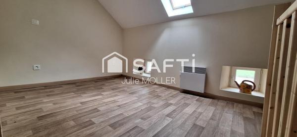 Havre de paix avec rivière et grange