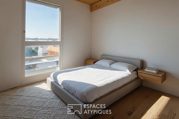 Appartement en duplex aux volumes harmonieux