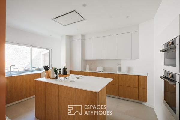 Havre contemporain au coeur de ville