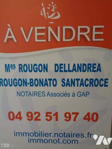 CURBANS Terrain à bâtir plat d'env.1 645 m² avec permis de construire pour maison T4 110 m² hab...