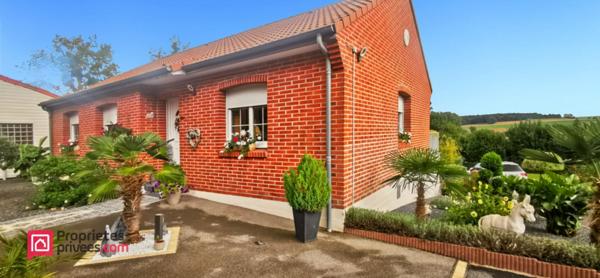 Maison plain pied  sur 1229 m² de terrain