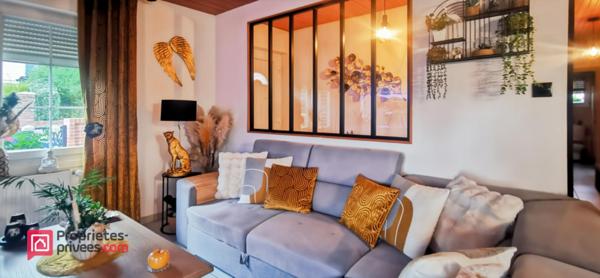 Maison plain pied  sur 1229 m² de terrain