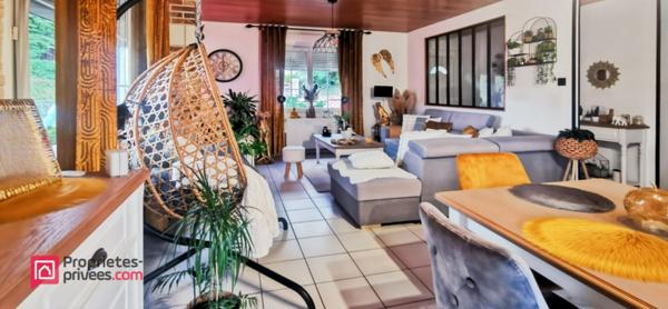 Maison plain pied  sur 1229 m² de terrain