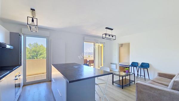 Grand T2 Martigues 47.54 m2 TERRASSE VUE DEGAGEE