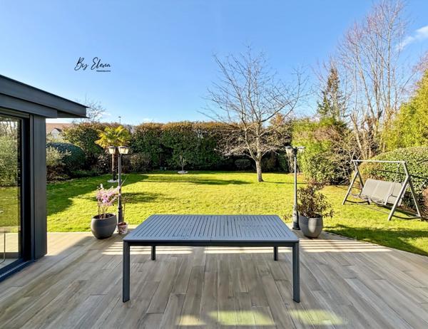 À vendre – Villa Kaufman & Broad avec véranda haut de gamme – 190 m² – Grand jardin paysager – 77600 Bussy-Saint-Georges