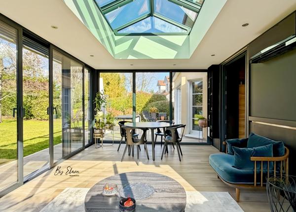 À vendre – Villa Kaufman & Broad avec véranda haut de gamme – 190 m² – Grand jardin paysager – 77600 Bussy-Saint-Georges