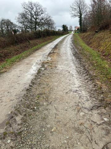 Bâtiment de 420m2 sur 2,9 hectares de terrain et bois.