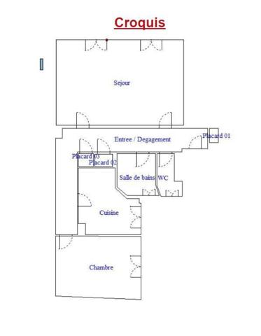 PARIS 20ème BUZENVAL / APPARTEMENT T2 61 M²