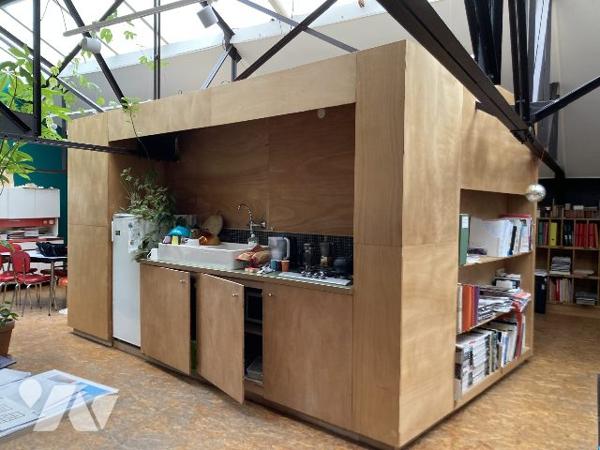 Loft 108m² avec garage et studio loué