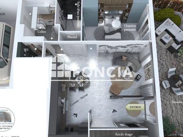 À vendre Appartement 4 pièces 77 m² - Saint-gilles-croix-de-vie 85800