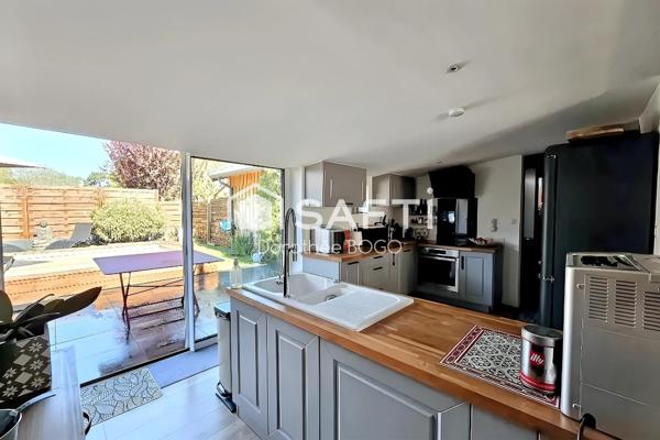 Maison 2 chambres + studio indépendant