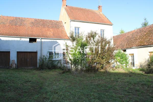 Maison de 99m² sur un terrain de 2870m²