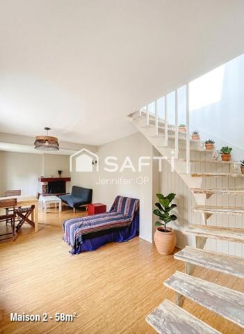 Idéal vie en collectivité ou grande famille.