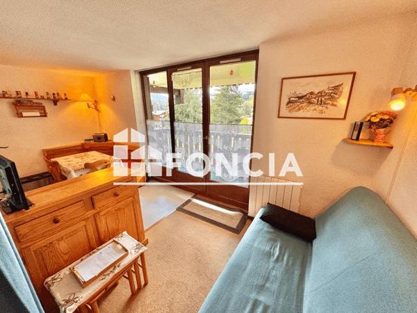 À vendre Studio 24 m² - Praz-sur-arly 74120