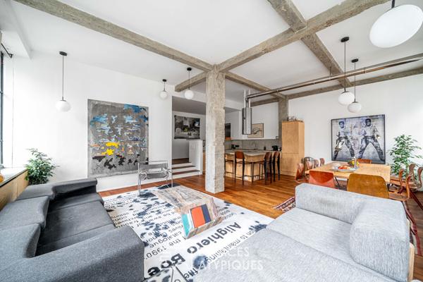 Loft au style new yorkais proche du marché de l’Olive