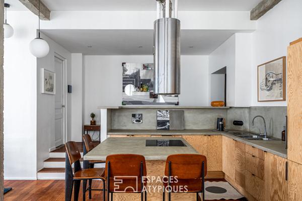 Loft au style new yorkais proche du marché de l’Olive