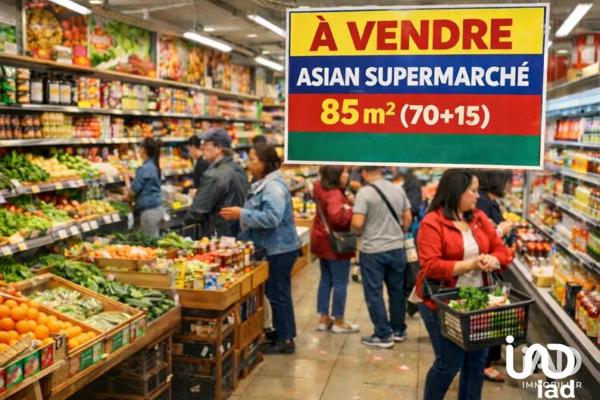 Boutique/Local commercial à vendre 85 m² Pantin