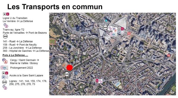 Bureaux à louer à Puteaux dans immeuble Art Déco avec terrasse privative