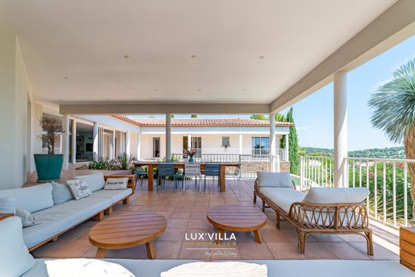 Saint-Gély-du-Fesc (34980) Maison familiale de plain-pied avec vue dégagée à 15 min de Montpellier