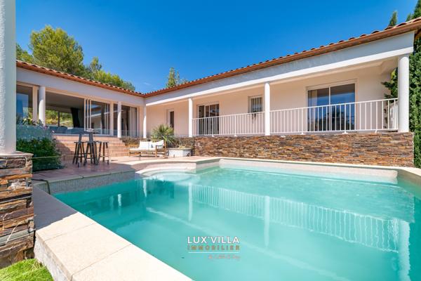 Saint-Gély-du-Fesc (34980) Maison familiale de plain-pied avec vue dégagée à 15 min de Montpellier