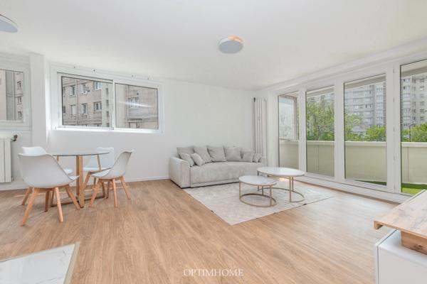 Appartement 2 pièces rénové de 36m² avec terrasse de 7m²