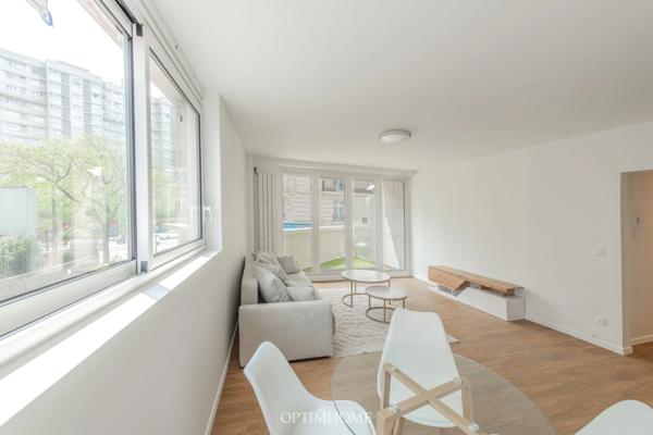 Appartement 2 pièces rénové de 36m² avec terrasse de 7m²