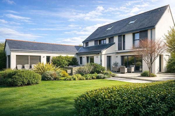 Saint-Briac-sur-Mer-Grande Contemporaine avec piscine intérieure, ascenseur