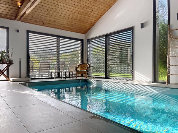 Saint-Briac-sur-Mer-Grande Contemporaine avec piscine intérieure, ascenseur