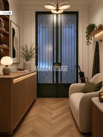 Bel hôtel particulier à vendre, centre-ville de Rennes, 250m² hab, 10 pièces, 8 chbres, garage.