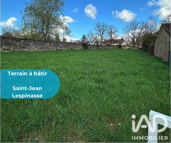 Terrain à vendre 587 m² Saint-Jean-Lespinasse
