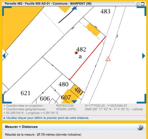 GARAGE AVEC TERRAIN (608 m2) sur Marpent
