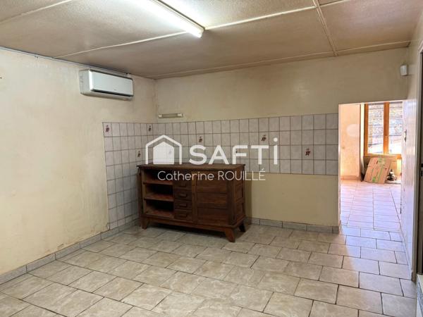 MAISON À RÉNOVER, 2 CHAMBRES, JARDIN