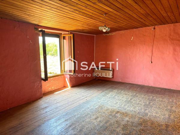 MAISON À RÉNOVER, 2 CHAMBRES, JARDIN