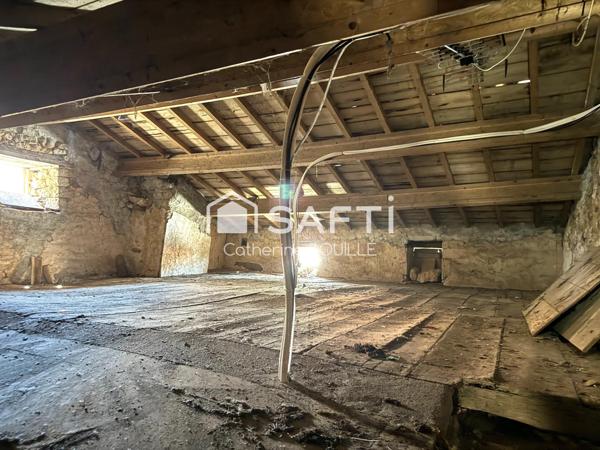 MAISON À RÉNOVER, 2 CHAMBRES, JARDIN