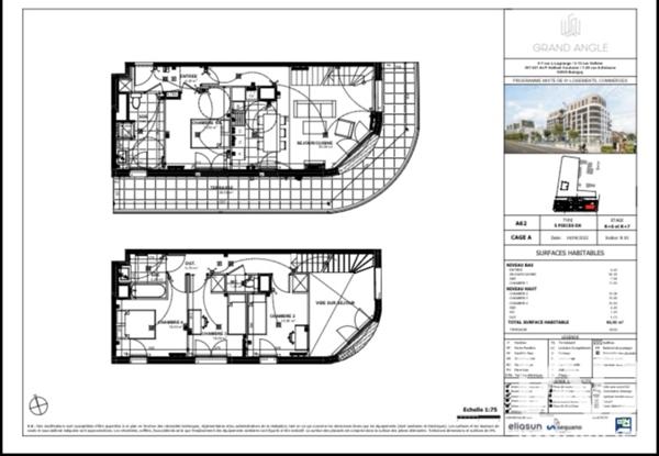 Appartement à vendre 5 pièces 96 m² Bobigny